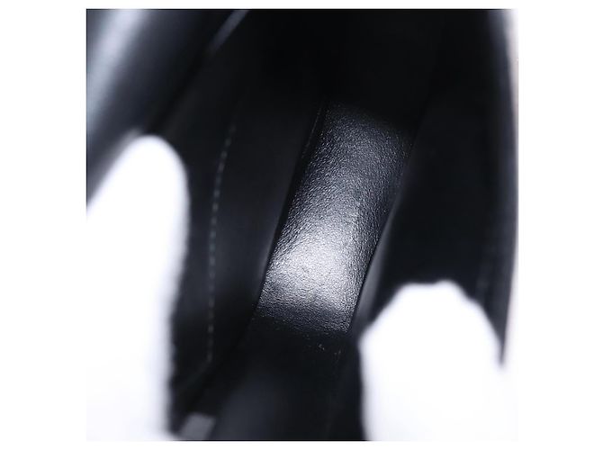 Borsa a tracolla per telefono Miu Miu in pelle nera e oro Auth 167733A Nero D'oro - vista 11