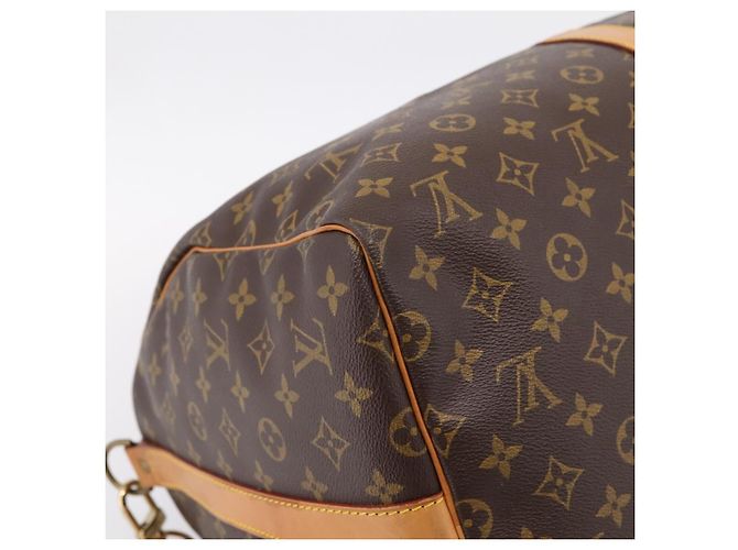 LOUIS VUITTON Monogram Keepall Bandouliere55 Boston Bag M41414 LV Auth 203124A Monogramme - vue 18