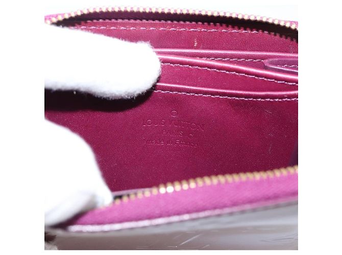 LOUIS VUITTON Monogram Vernis Zippy Coin Purse Viole LV Auth 205478A Porpora - vista 10