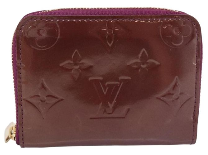LOUIS VUITTON Monogram Vernis Zippy Coin Purse Viole LV Auth 205478A Porpora - vista 13