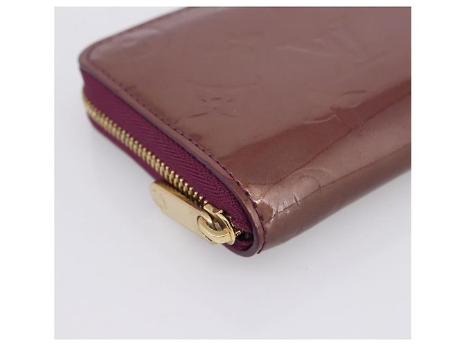 LOUIS VUITTON Monogram Vernis Zippy Coin Purse Viole LV Auth 205478A Porpora - vista 14