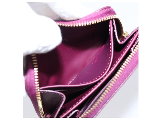 LOUIS VUITTON Monogram Vernis Zippy Coin Purse Viole LV Auth 205478A Porpora - vista 17