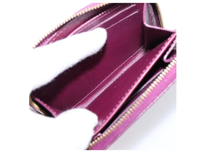 LOUIS VUITTON Monogram Vernis Zippy Coin Purse Viole LV Auth 205478A Porpora - vista 18