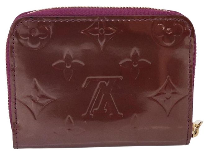 LOUIS VUITTON Monogram Vernis Zippy Coin Purse Viole LV Auth 205478A Porpora - vista 2