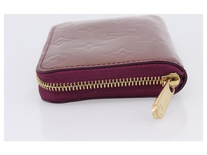 LOUIS VUITTON Monogram Vernis Zippy Coin Purse Viole LV Auth 205478A Porpora - vista 3