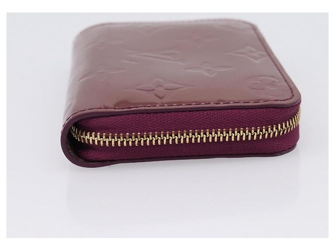LOUIS VUITTON Monogram Vernis Zippy Coin Purse Viole LV Auth 205478A Porpora - vista 4