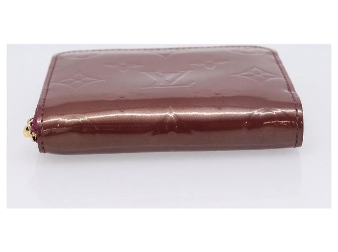 LOUIS VUITTON Monogram Vernis Zippy Coin Purse Viole LV Auth 205478A Porpora - vista 6
