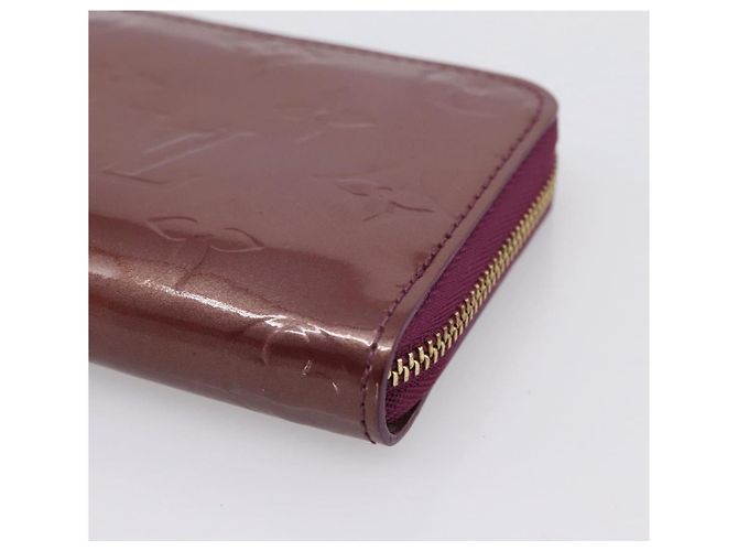 LOUIS VUITTON Monogram Vernis Zippy Coin Purse Viole LV Auth 205478A Porpora - vista 7