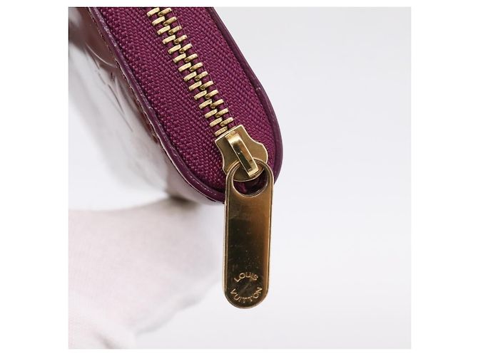 LOUIS VUITTON Monogram Vernis Zippy Coin Purse Viole LV Auth 205478A Porpora - vista 8