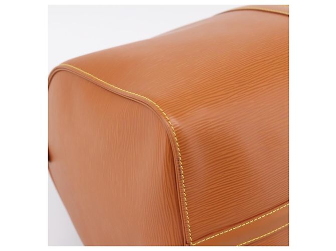 LOUIS VUITTON Epi Keepall 50 Boston Bag Zipangu Gold M42968 LV Auth am12739V - vista 14
