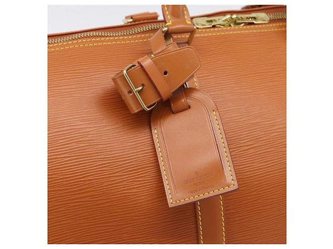 LOUIS VUITTON Epi Keepall 50 Boston Bag Zipangu Gold M42968 LV Auth am12739V - vista 17