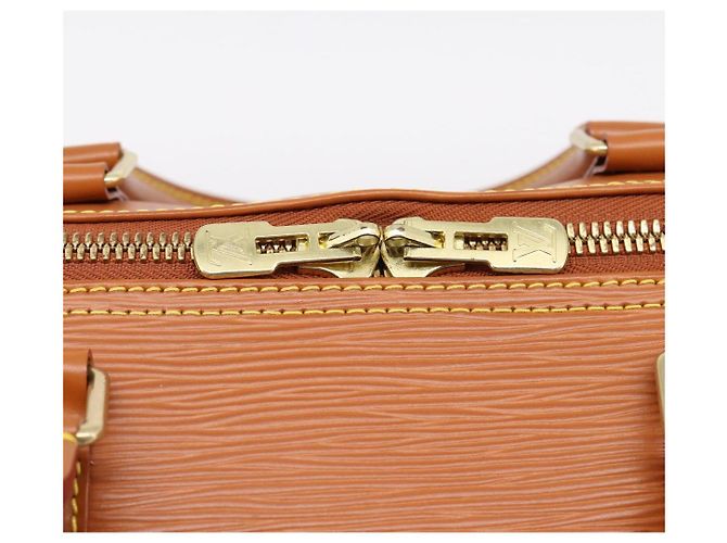 LOUIS VUITTON Epi Keepall 50 Boston Bag Zipangu Gold M42968 LV Auth am12739V - vista 19
