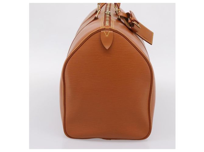 LOUIS VUITTON Epi Keepall 50 Boston Bag Zipangu Gold M42968 LV Auth am12739V - vista 3