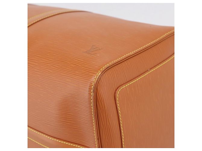 LOUIS VUITTON Epi Keepall 50 Boston Bag Zipangu Gold M42968 LV Auth am12739V - vista 9