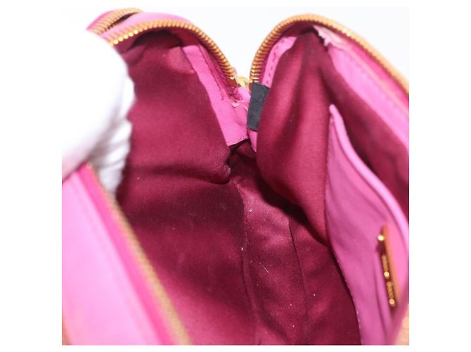 Borsa a spalla Miu Miu Matelassé in pelle rosa tono oro Auth 207581V - vista 23