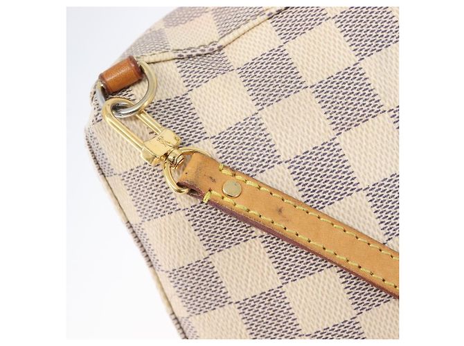Mochila LOUIS VUITTON Damier Azur Speron BB N44026 LV Auth 205089 - vista 10