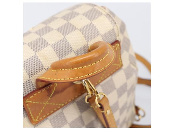 Mochila LOUIS VUITTON Damier Azur Speron BB N44026 LV Auth 205089 - vista 14