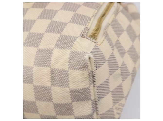 Mochila LOUIS VUITTON Damier Azur Speron BB N44026 LV Auth 205089 - vista 17