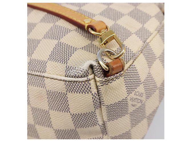 Mochila LOUIS VUITTON Damier Azur Speron BB N44026 LV Auth 205089 - vista 19