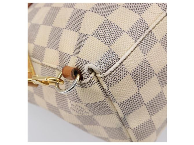Mochila LOUIS VUITTON Damier Azur Speron BB N44026 LV Auth 205089 - vista 20