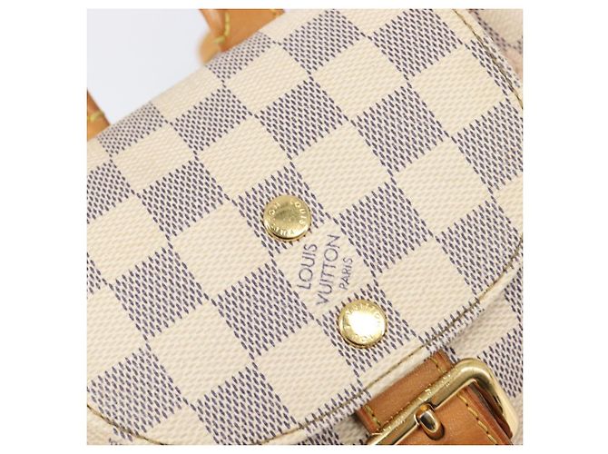 Mochila LOUIS VUITTON Damier Azur Speron BB N44026 LV Auth 205089 - vista 22