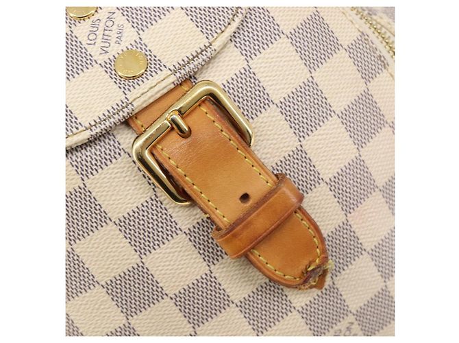 Mochila LOUIS VUITTON Damier Azur Speron BB N44026 LV Auth 205089 - vista 23