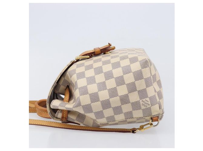 Mochila LOUIS VUITTON Damier Azur Speron BB N44026 LV Auth 205089 - vista 4
