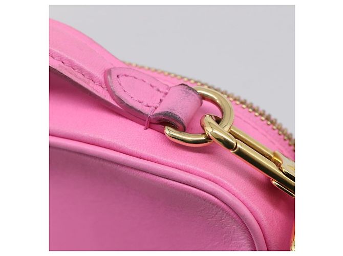 LOUIS VUITTON Borsa Cross Body Utility Pelle di vitello Pink M59244 LV Auth 206460V Rosa - vista 19