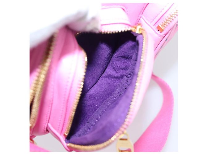 LOUIS VUITTON Borsa Cross Body Utility Pelle di vitello Pink M59244 LV Auth 206460V Rosa - vista 26