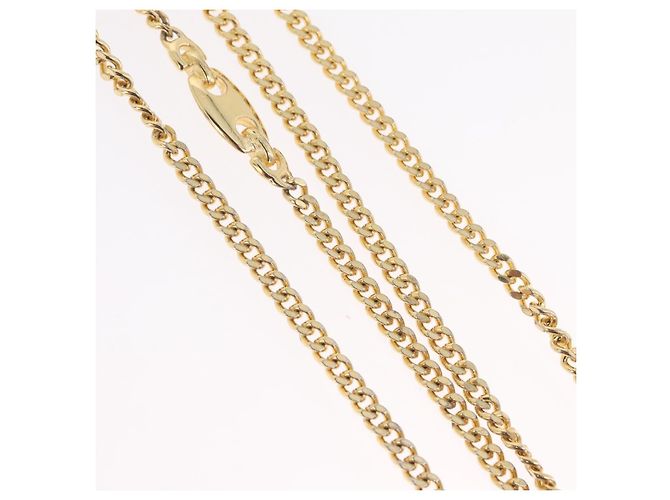Collana Christian Dior Metal Gold Tone Auth ka6501 - vista 4