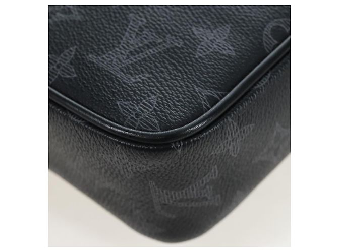 LOUIS VUITTON Monogram Eclipse DanubePM Shoulder Bag M43677 LV Auth 206267SAM Monogramma - vista 18