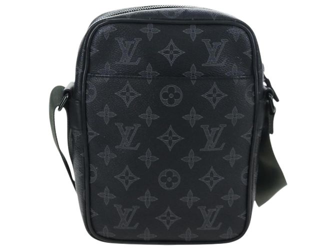 LOUIS VUITTON Monogram Eclipse DanubePM Shoulder Bag M43677 LV Auth 206267SAM Monogramma - vista 2