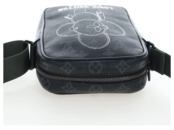 LOUIS VUITTON Monogram Eclipse DanubePM Shoulder Bag M43677 LV Auth 206267SAM Monogramma - vista 6