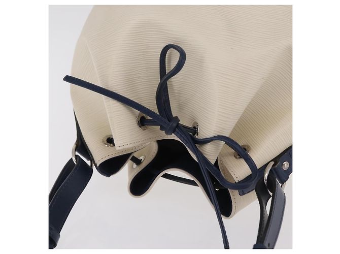 LOUIS VUITTON Borsa a tracolla Epi Petit Noe Yvoire Navy M40881 LV Auth 207540V Blu navy - vista 7