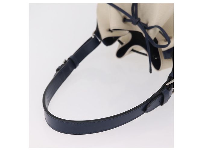 LOUIS VUITTON Borsa a tracolla Epi Petit Noe Yvoire Navy M40881 LV Auth 207540V Blu navy - vista 8