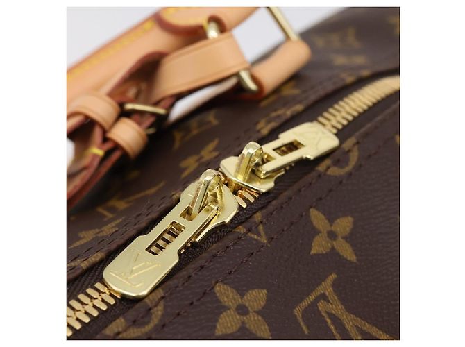 LOUIS VUITTON Monogram Keepall 55 Boston Bag M41424 LV Auth 206444SM Monogramm - Ansicht 18