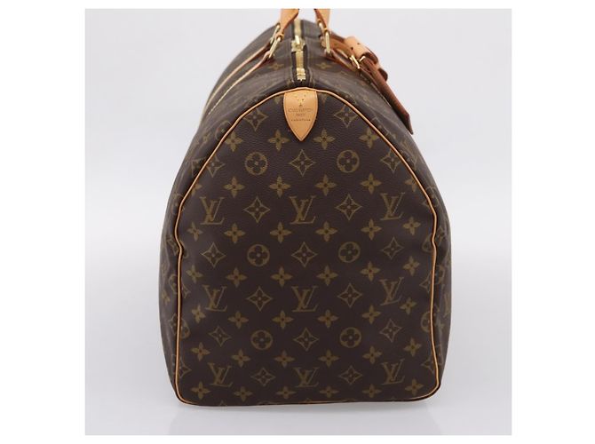 LOUIS VUITTON Monogram Keepall 55 Boston Bag M41424 LV Auth 206444SM Monogramm - Ansicht 3