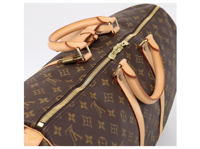 LOUIS VUITTON Monogram Keepall 55 Boston Bag M41424 LV Auth 206444SM Monogramm - Ansicht 6