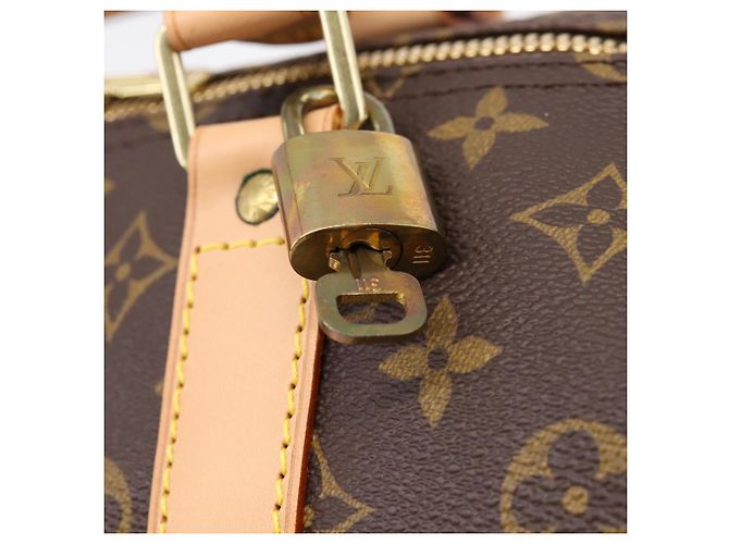 LOUIS VUITTON Monogram Keepall 55 Boston Bag M41424 LV Auth 206444SM Monogramm - Ansicht 9