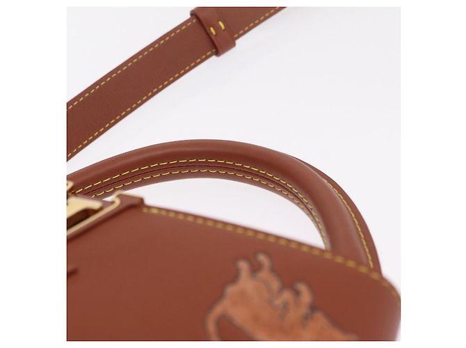 LOUIS VUITTON Catgram Capucine BB Handtasche 2-Wege Braun M25874 LV Auth 167633SM - Ansicht 14