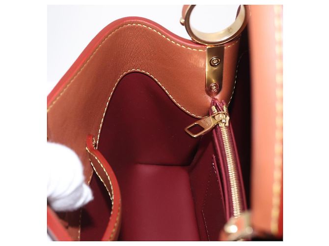 LOUIS VUITTON Catgram Capucine BB Handtasche 2-Wege Braun M25874 LV Auth 167633SM - Ansicht 26