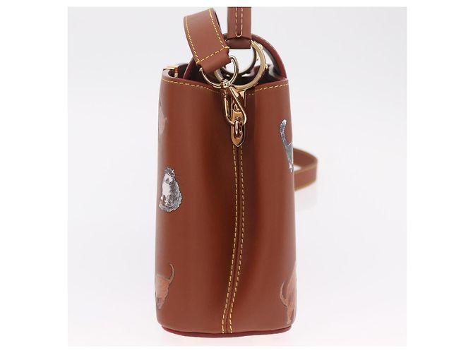 LOUIS VUITTON Catgram Capucine BB Handtasche 2-Wege Braun M25874 LV Auth 167633SM - Ansicht 3