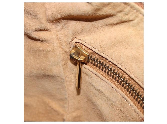 16 Céline Bolso de Hombro CELINE Cuero Marrón Oro Auth 206796V Castaño Dorado - vista 27