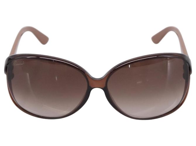 GUCCI Sunglasses plastic Brown Auth 205499M - view 13