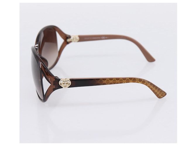 GUCCI Sunglasses plastic Brown Auth 205499M - view 5