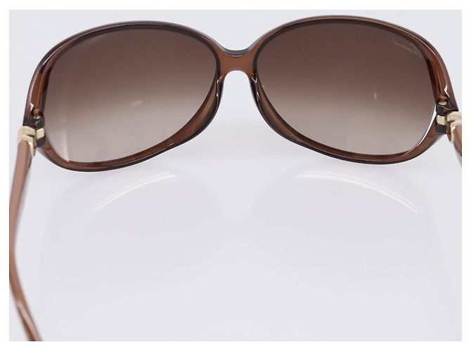 GUCCI Sunglasses plastic Brown Auth 205499M - view 9