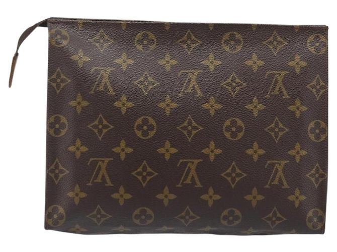 LOUIS VUITTON Monogram Poche Toilette 26 Pouch M47542 LV Auth 207426A - view 2