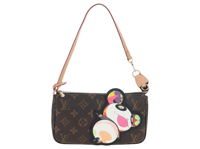LOUIS VUITTON Panda LVxTM Pochette Accessoires Bag M13440 LV Auth BA15764SM Monograma - vista 13
