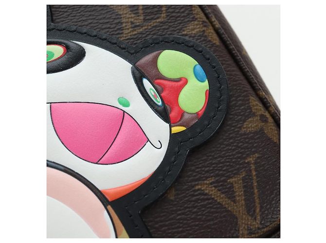 LOUIS VUITTON Panda LVxTM Pochette Accessoires Bag M13440 LV Auth BA15764SM Monograma - vista 20