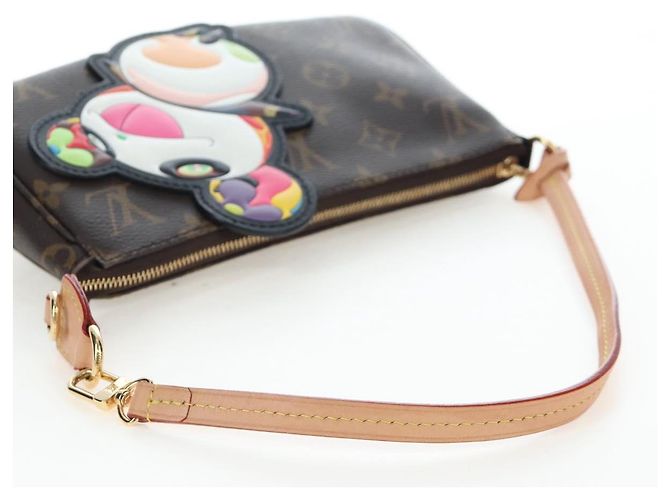 LOUIS VUITTON Panda LVxTM Pochette Accessoires Bag M13440 LV Auth BA15764SM Monograma - vista 7